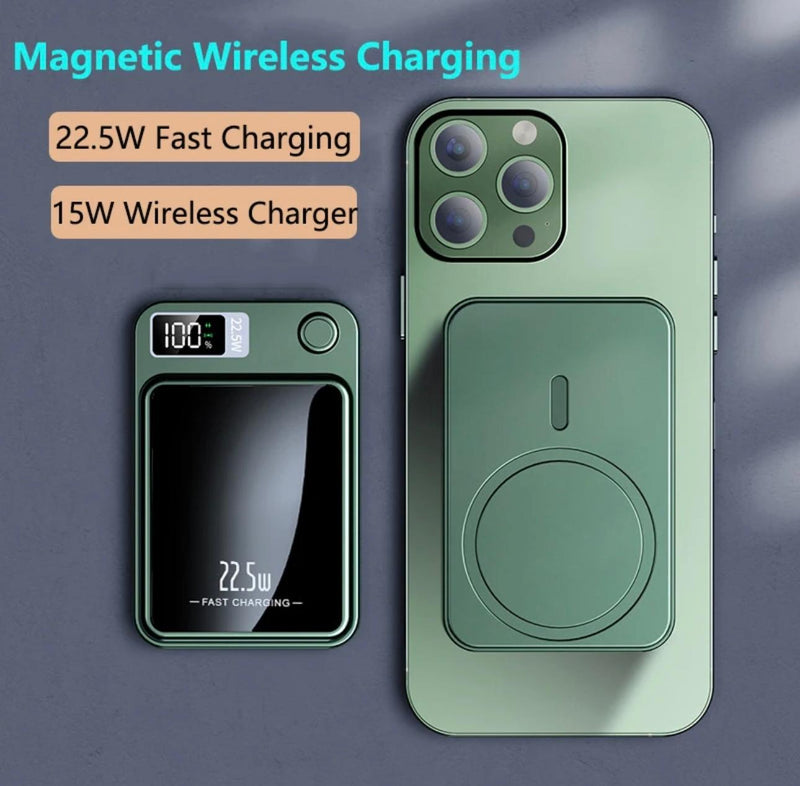 Ultra-Capacity Magnetic Multi Plug Power Bank: 50k/100k mAh