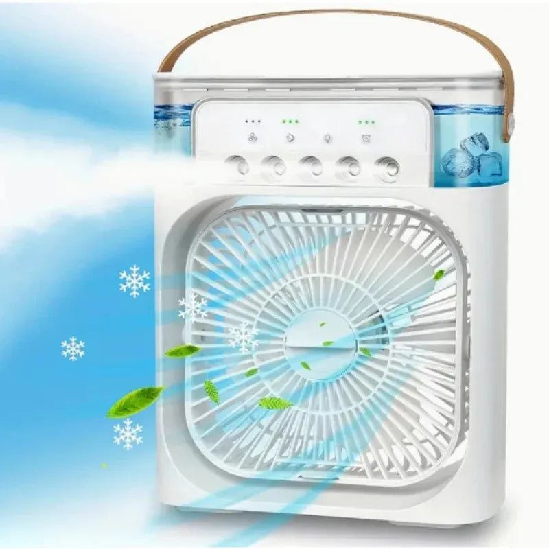 Mini Air Conditioner Humidifier Portable Fan