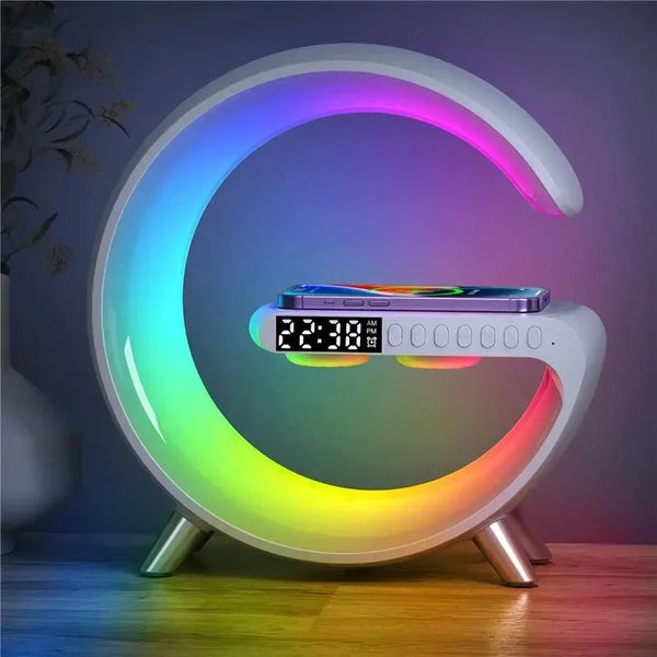 Bluetooth Speaker Powerful Lamp Induction Charger Wireless Charging