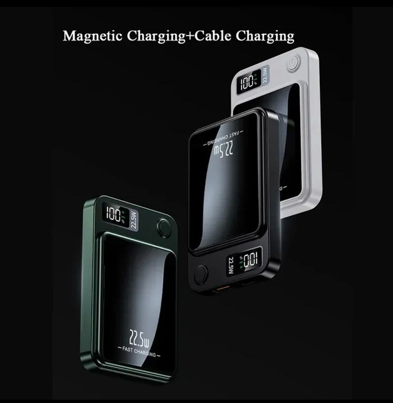 Ultra-Capacity Magnetic Multi Plug Power Bank: 50k/100k mAh