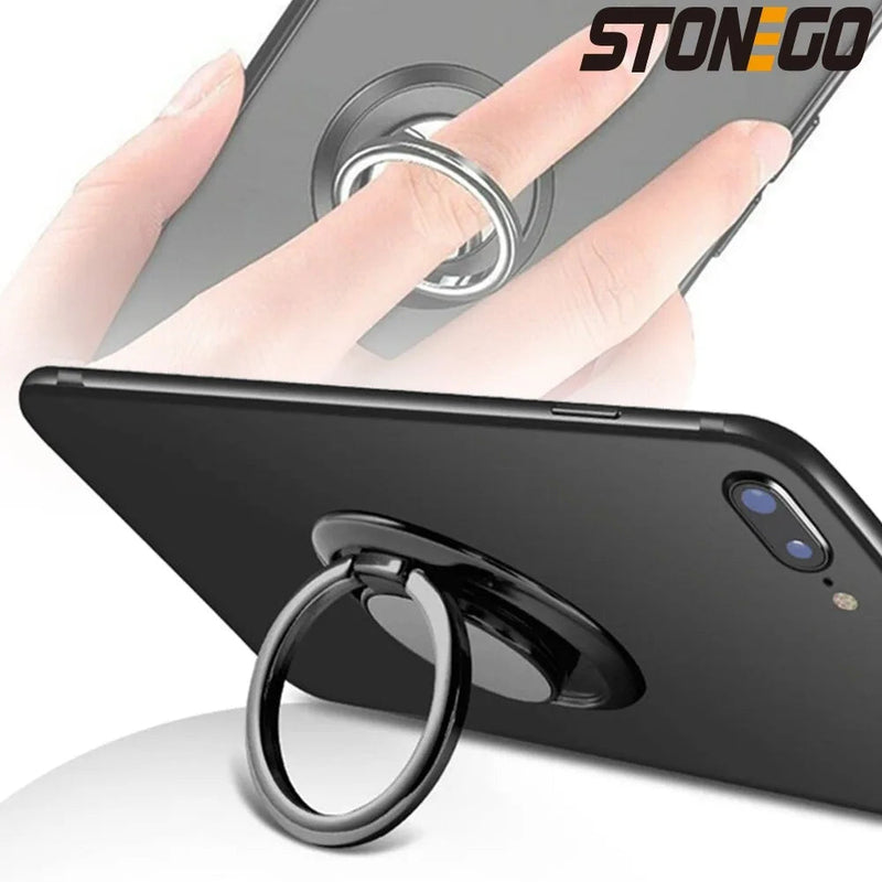 Universal Metal Mobile Phone Ring Grip and Stand: Versatile, Stylish and Reliable