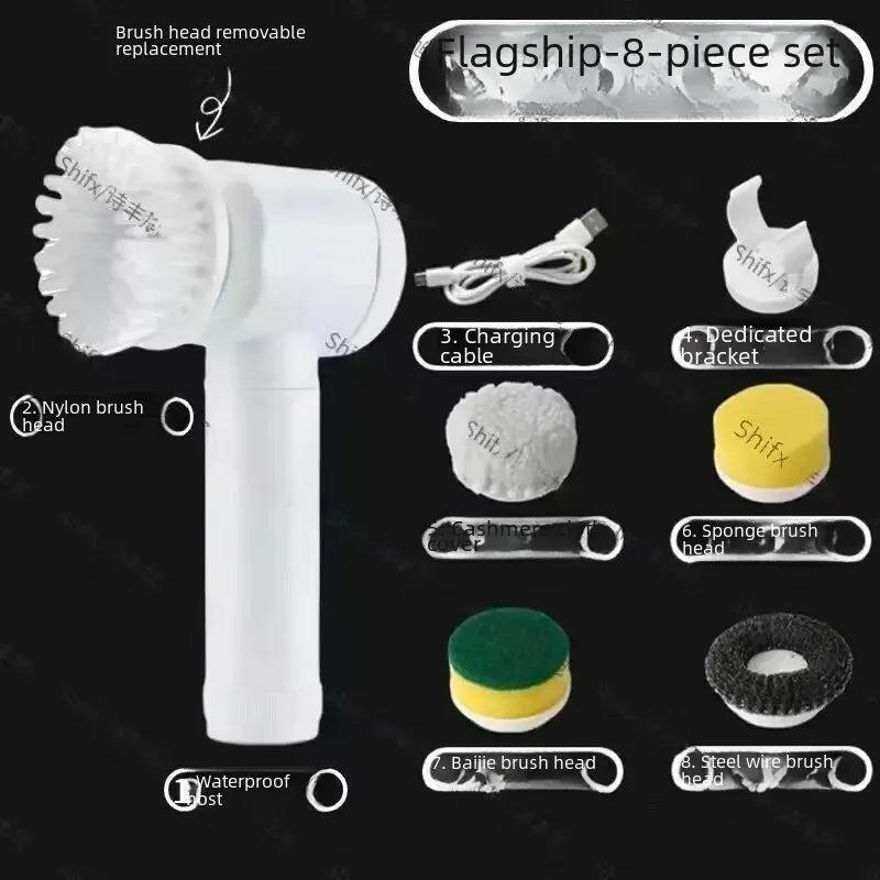 Multifunctional Rotary Cleaning Brush