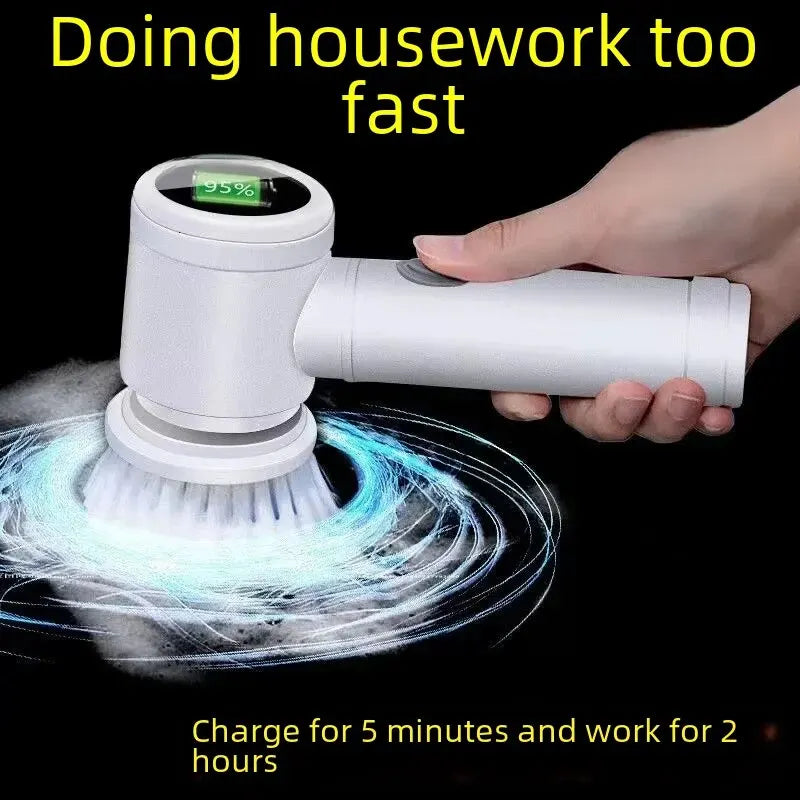 Multifunctional Rotary Cleaning Brush