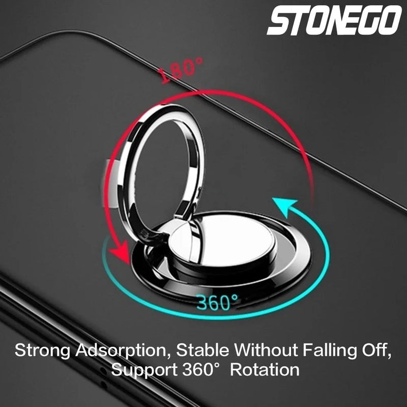 Universal Metal Mobile Phone Ring Grip and Stand: Versatile, Stylish and Reliable