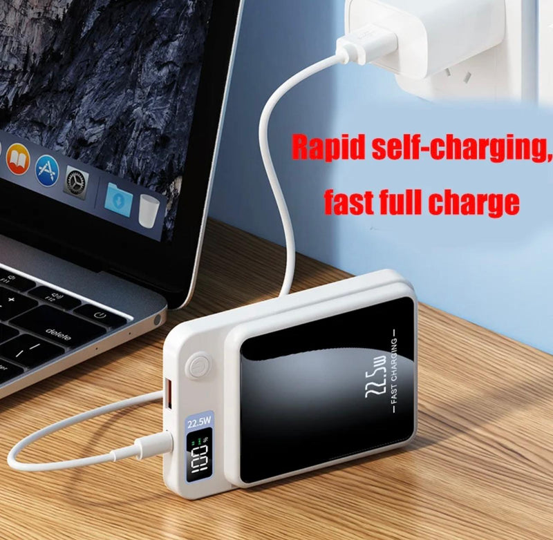 Ultra-Capacity Magnetic Multi Plug Power Bank: 50k/100k mAh