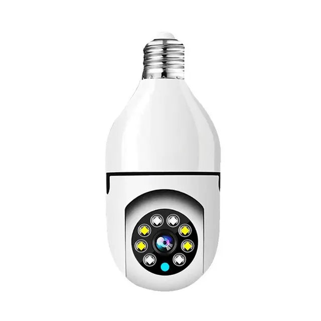 Surveillance Camera with 5G WiFi Lamp